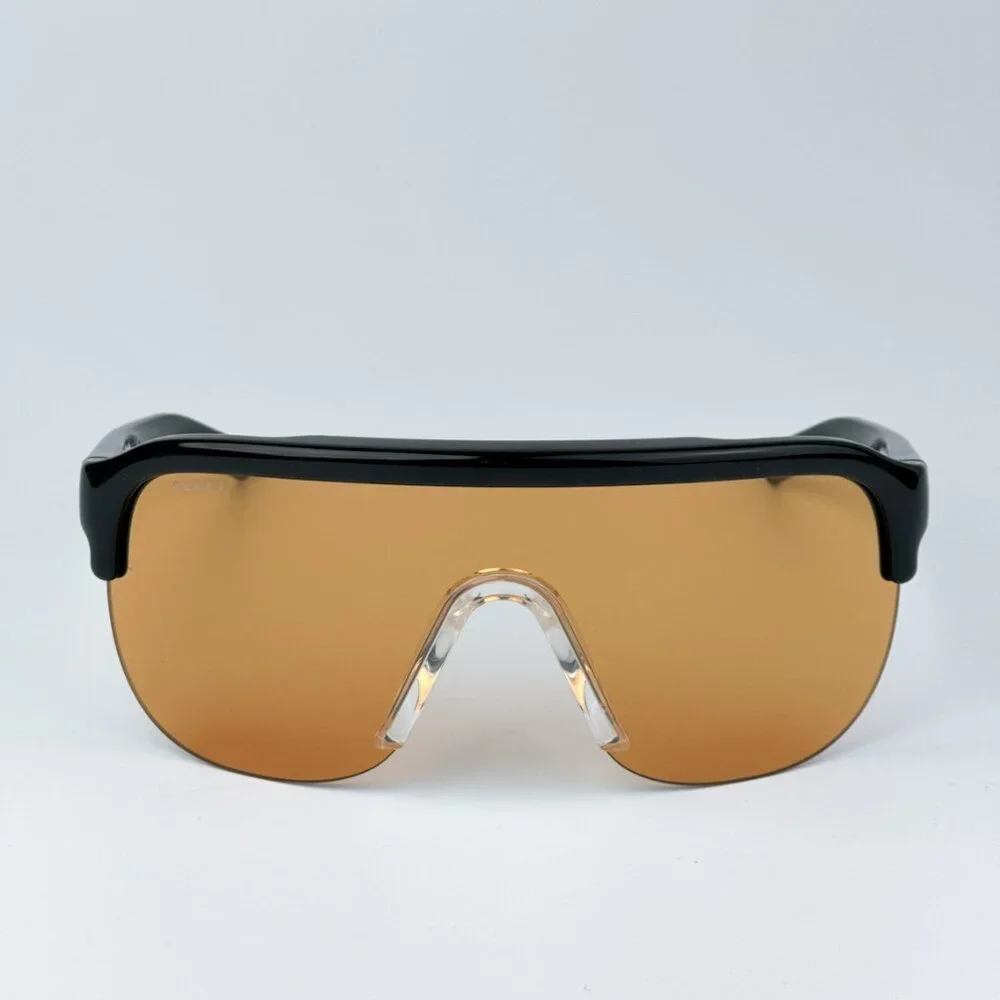 Gucci GG1645S 005 BRAND NEW Sunglasses Black Orange Unisex Mask